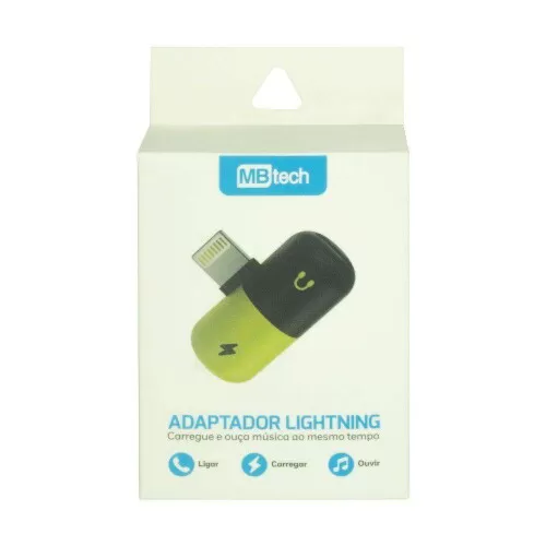 Adaptador carregador para fone de ouvido Iphone MB84261 Mbtech