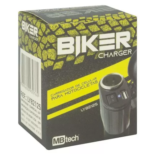 Adaptador carregador para moto cigarreira usb Mbtech