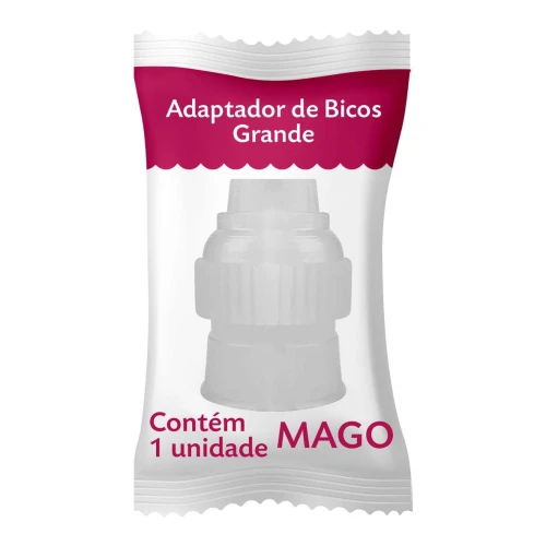 Adaptador de bico para confeitar grande 01 unidade Mago