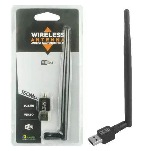 Antena para computador adaptador wireless 150MBPS GB54453 Mbtech