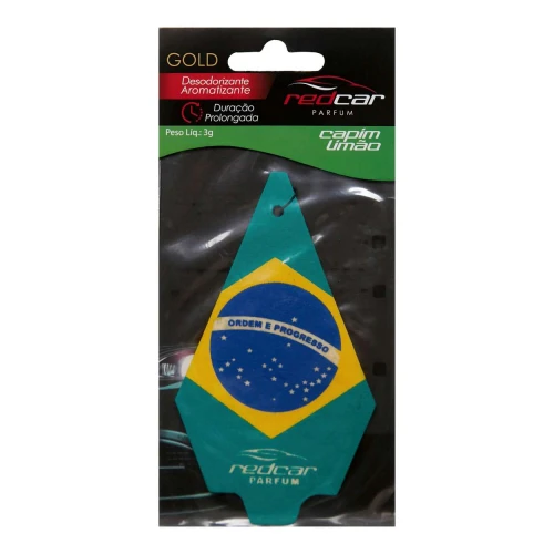 Aromatizador para carro card 3g capim limão Amazônia Aromas