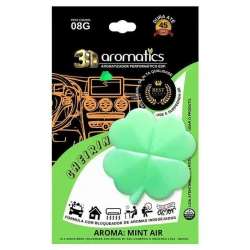 Aromatizador para carro ou ambientes 08g trevo mint air