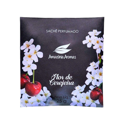 Aromatizador sachê 25g flor de cerejeira Amazônia Aromas