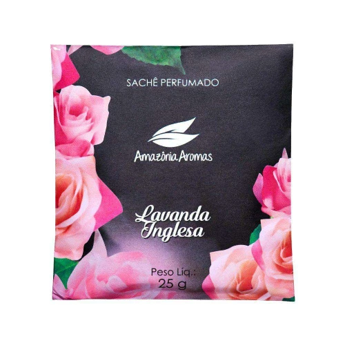 Aromatizador sachê 25g lavanda inglesa Amazônia Aromas