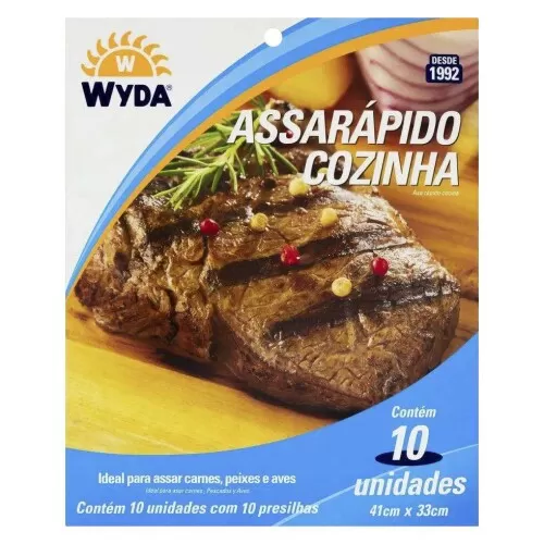 Assa rápido cozinha com 10 unidades 41cm x 27cm Wyda