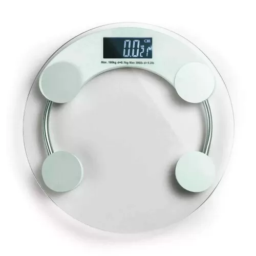 Balança digital vidro uso doméstico 180kg Cozy