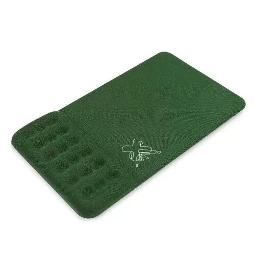 Base para mouse com apoio gel double confort verde Maxprint