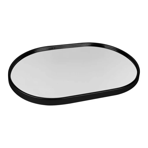 Bandeja de espelho decorativa oval 20x29,7cm Moment