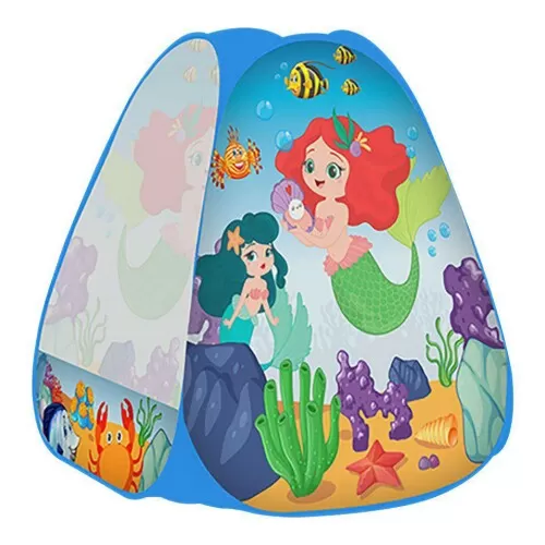 Barraca infantil sereia 86x75x75cm Etitoys