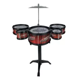 Bateria musical super com 05 peças