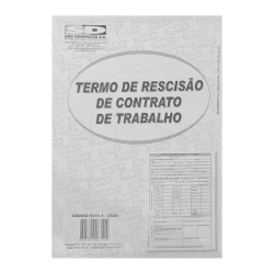 Bloco termo rescisão contrato/trabalho