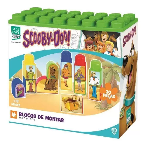 Blocos de montar 30 peças Scooby-Doo Super Toys