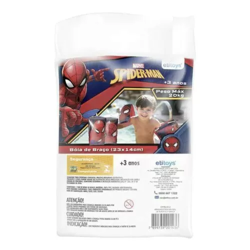 Boia de braço Spider-Man 23x14cm Etitoys