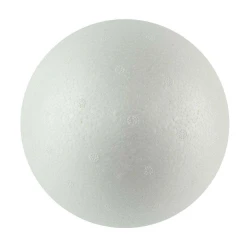 Bola de isopor 150mm com 05 unidades oca