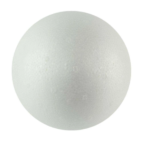 Bola de isopor 150mm com 05 unidades oca