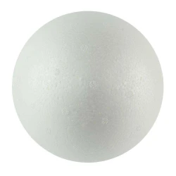 Bola de isopor 200mm com 03 unidades oca