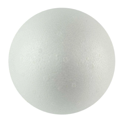 Bola de isopor 200mm com 03 unidades oca