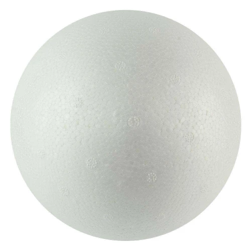 Bola de isopor 300mm com 01 unidade oca