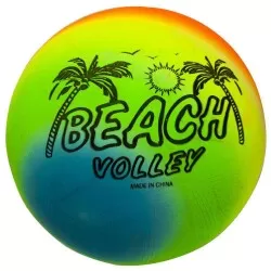 Bola plástica colorida degradê vôlei beach 22cm Dute