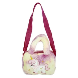 Bolsa infantil de pelúcia unicórnio Interponte