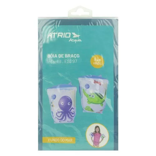 Boia de braço Atrio Acqua 18-30kg decorada Multilaser