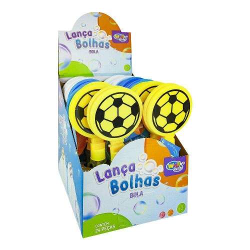 Bolha de sabão bastão football bate bate sortido Wellmix