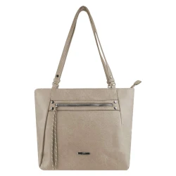 Bolsa feminina totebag off white 40x29cm Alice Palucci