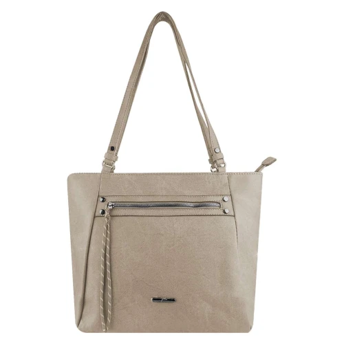 Bolsa feminina totebag off white 40x29cm Alice Palucci