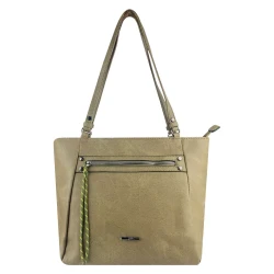 Bolsa feminina totebag verde 40x29cm Alice Palucci