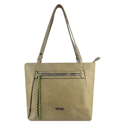 Bolsa feminina totebag verde 40x29cm Alice Palucci