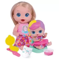 Boneca Babys Collection papinha sapeca Super Toys