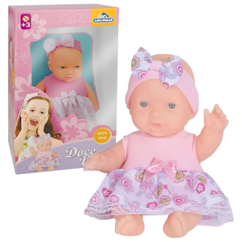 Boneca bebê Doce Vida 30cm Adijomar