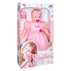 Boneca bebezão Xupetuca com sapatinhos 68cm Adijomar