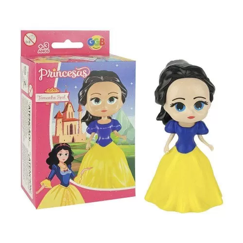 Boneca princesa para montar com 5 peças GGB