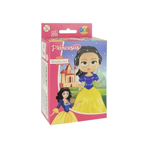 Boneca princesa para montar com 5 peças GGB