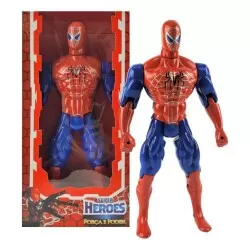 Boneco Super Heroes Aranha 29cm Miller Brinquedos