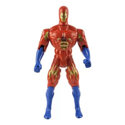 Boneco Super Heroes herói de ferro 29cm Miller Brinquedos