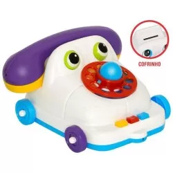 Brinquedo didático telefone Baby Maxphone Mercotoys