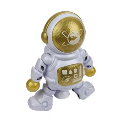 Brinquedo Astronauta dançarino 20cm com luz e som