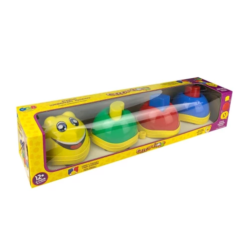 Brinquedo didático gelopéia com 7 peças GGB