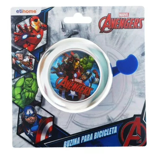 Buzina para bicicleta plástico trim avengers Etitoys