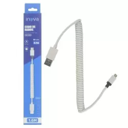 Cabo usb para celular V8 1,6 metro 3.1A blister CBO-5966 Inova