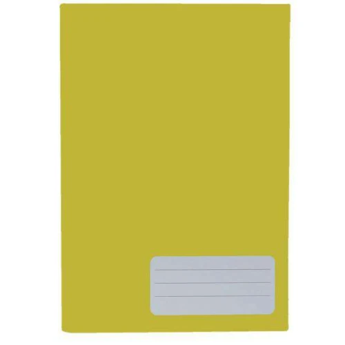 Caderno capa dura brochura pequeno 96 folhas liso amarelo Credeal