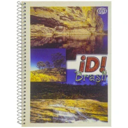 Caderno capa mole 06x1 120 folhas Paisagem Tilibra