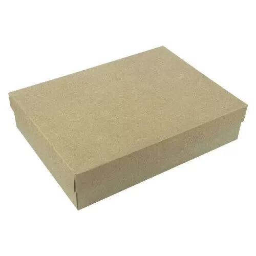 Caixa papel kraft camisa P 17,5x24x5,5cm