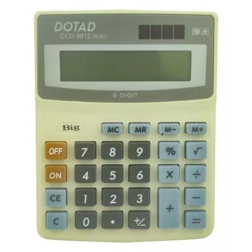 Calculadora média 8 dígitos Dotad