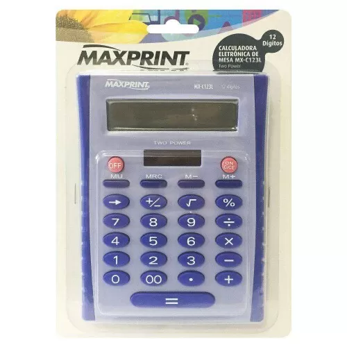 Calculadora mesa 12 dígitos Maxprint