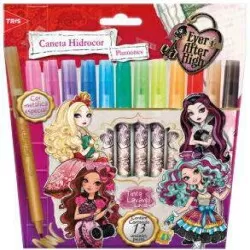 Canetinha hidrocor Ever After High com 13 cores Tris