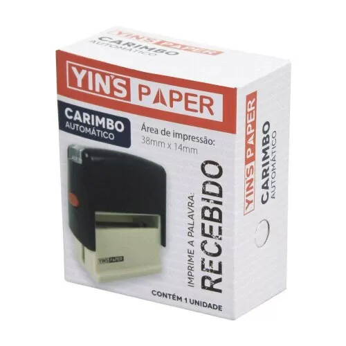 Carimbo automático recebido Yin's paper