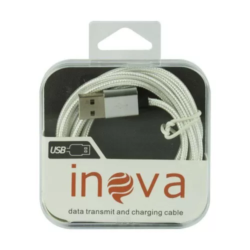 Cabo usb para celular Iphone / Ipad cordão nylon CBO10060 Inova